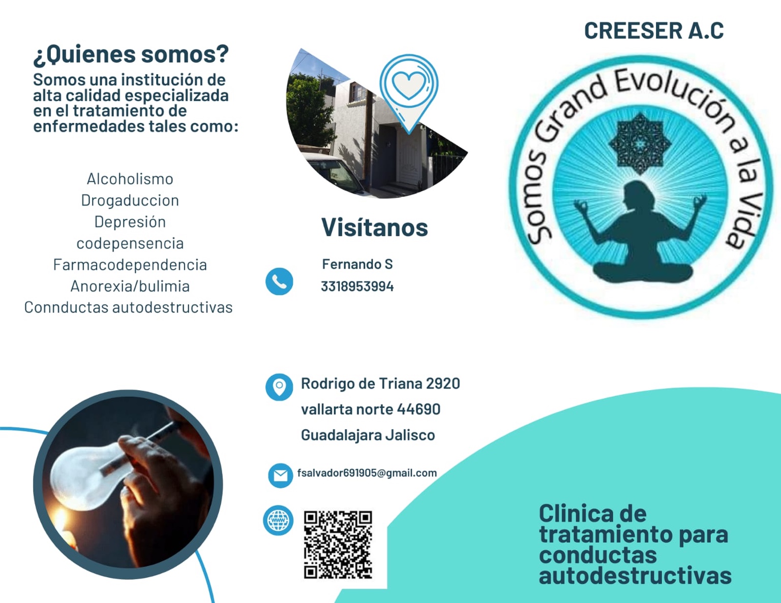 Información institucional de Creeser ac